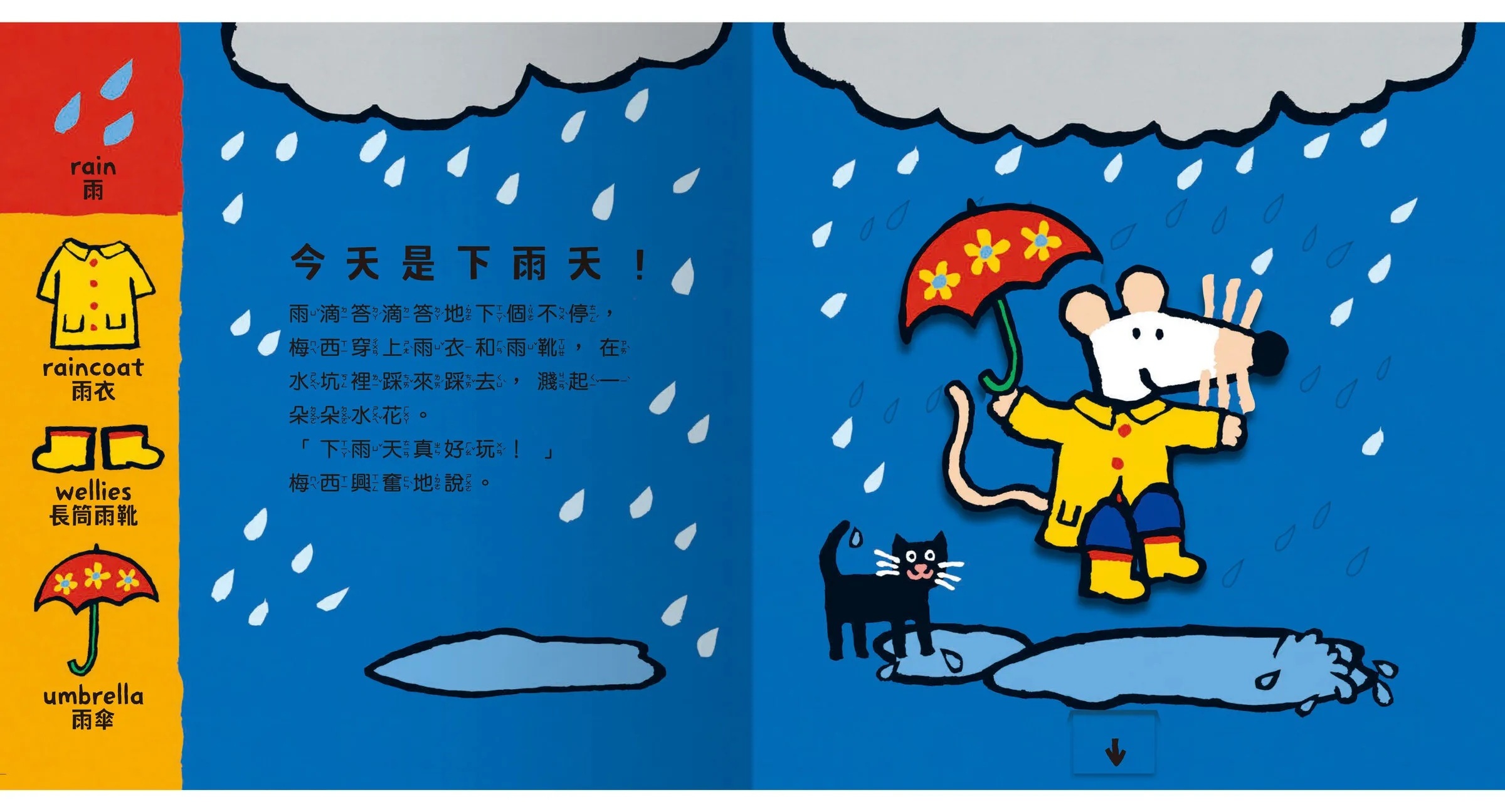 A Maisy First Science book-小鼠梅西天氣變變變！